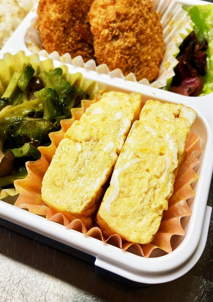 卵２個のだし巻きたまご-レシピのメイン写真