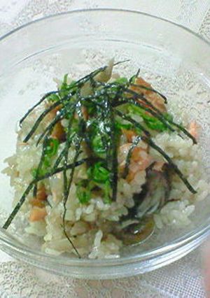 コクのバター味✿鮭の炊き込みご飯-レシピのメイン写真
