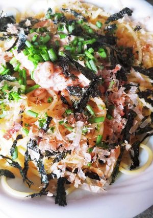 超簡単！ツナマヨ納豆パスタ-レシピのメイン写真