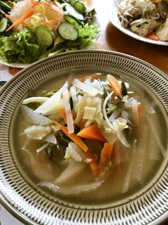 季節の野菜和風スープ-レシピのメイン写真