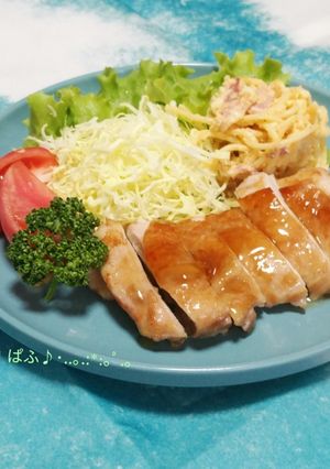 オーブンでチキンステーキ ～甘酢あん～-レシピのメイン写真