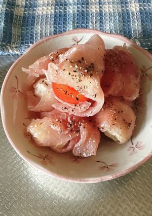 生ハムとクリームチーズ-レシピのメイン写真