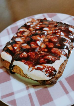 ＨＭで☆チョコマシュマロタルト-レシピのメイン写真