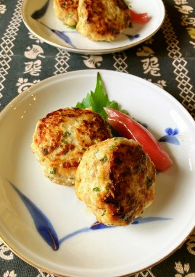 いりこまるごと粉末だしで和風ハンバーグ-レシピのメイン写真