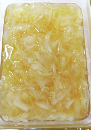 動脈硬化予防酢玉ねぎ 加熱、高血圧にも-レシピのメイン写真