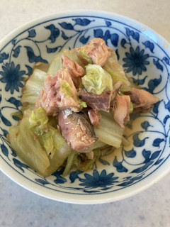 簡単!美味しい!白菜と鯖缶の煮浸し-レシピのメイン写真