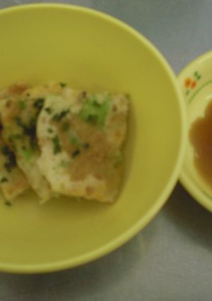 めばえ保育園　お好み焼き(卵・魚不使用)-レシピのメイン写真