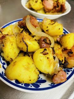 じゃがいもの塩昆布炒め-レシピのメイン写真