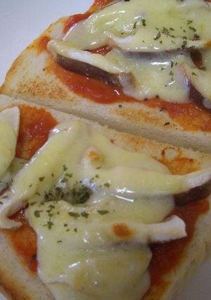 簡単☆椎茸のピザトースト-レシピのメイン写真