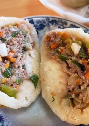 米粉で作った、もちもち肉まん-レシピのメイン写真