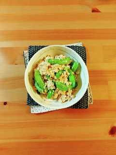 絹さやのお豆腐白和え-レシピのメイン写真