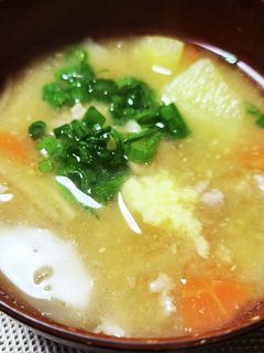 生姜の豚汁-レシピのメイン写真
