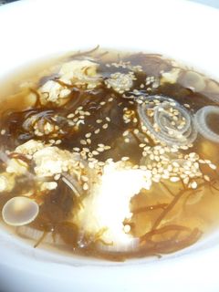 もずくの簡単中華風スープ-レシピのメイン写真