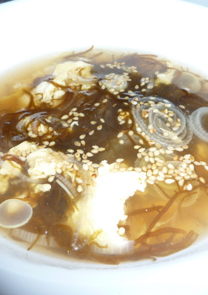 もずくの簡単中華風スープ-レシピのメイン写真
