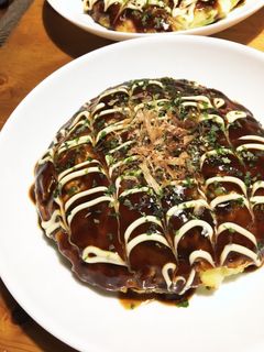 長芋たっぷり☆ふわとろお好み焼き♫-レシピのメイン写真