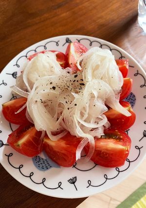 ☆酢玉ねぎトマト☆-レシピのメイン写真