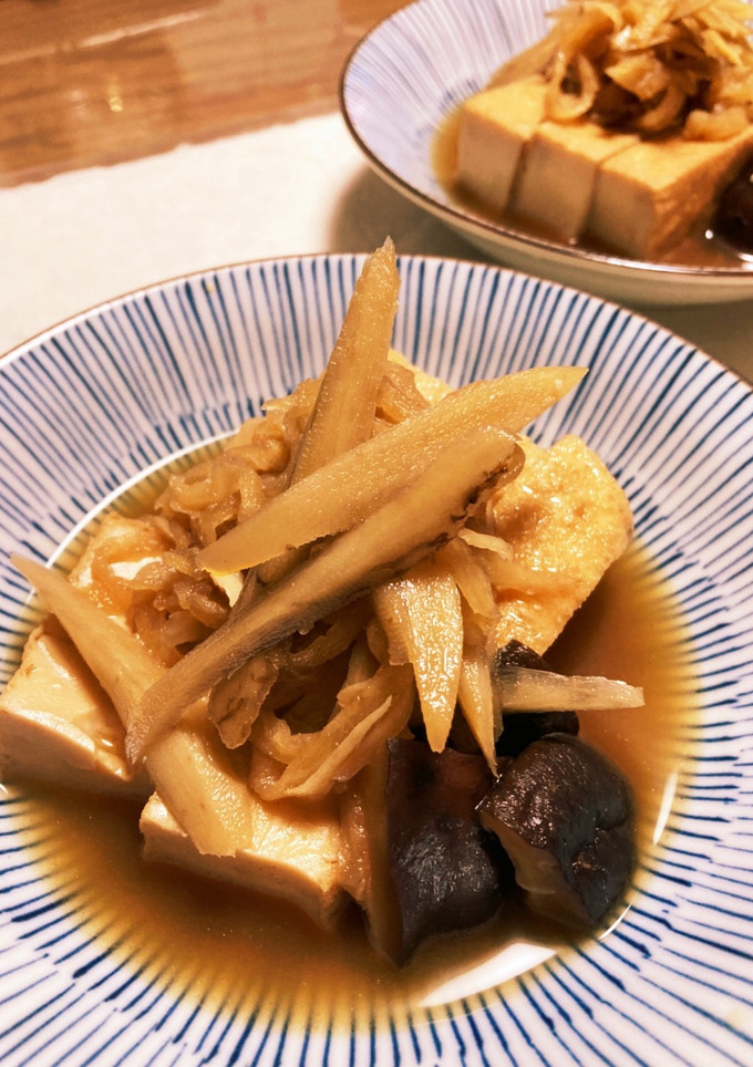 厚揚げ切り干し大根ごぼう椎茸の煮物-レシピのメイン写真