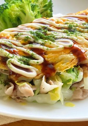 *豚バラと白菜のとんぺい焼き*-レシピのメイン写真
