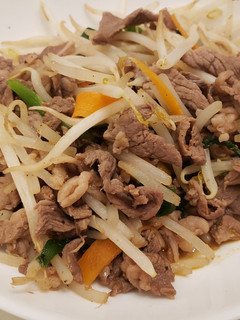 【5分】旨味たっぷり牛野菜炒め(1人前)-レシピのメイン写真