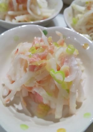 箸が止まらない♪大根の和え物(*^O^*-レシピのメイン写真