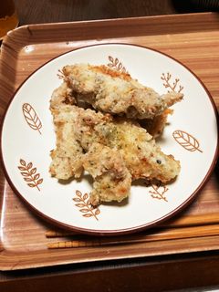 鶏ムネで柔らか磯部揚げ-レシピのメイン写真
