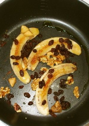焼きバナナドライフルーツ♪簡単冷え性に-レシピのメイン写真