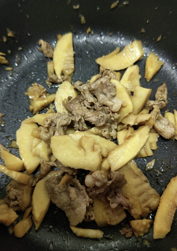 豚肉とタケノコの甘辛炒め-レシピのメイン写真