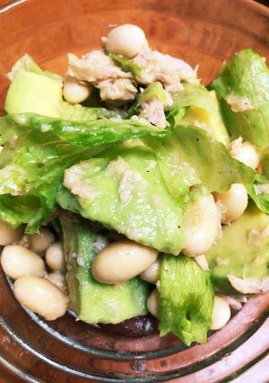 アボカドと発芽大豆のサラダ-レシピのメイン写真