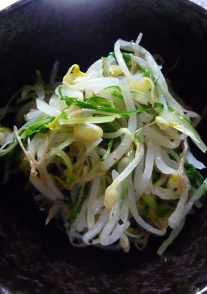 もやしと水菜のナムル-レシピのメイン写真