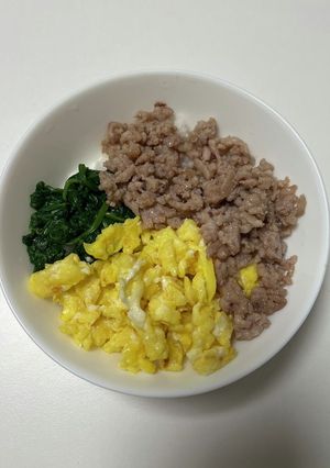 三食丼-レシピのメイン写真