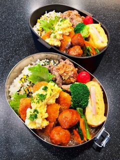 高校生弁当2022 11月8白身魚フライ-レシピのメイン写真