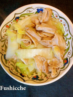 5分でお弁当一品☆白菜のトロ~リ炒め-レシピのメイン写真