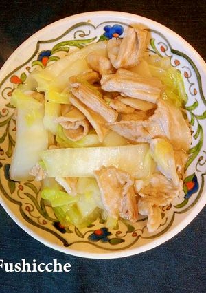 5分でお弁当一品☆白菜のトロ～リ炒め-レシピのメイン写真