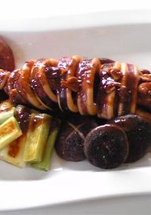 初めてのイカ料理でもOK／イカのワタ焼き-レシピのメイン写真