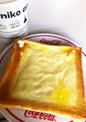 シンプルチーズトースト-レシピのメイン写真