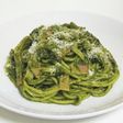 グリーンペーストパスタ