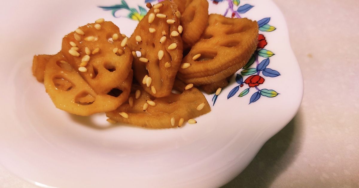 クックパー包みレンコンきんぴら by 優陽ﾀｿ 【クックパッド】 簡単