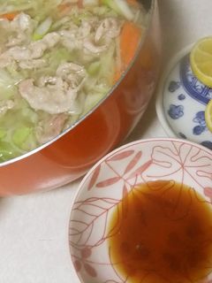 粉末だしで簡単しゃぶしゃぶ鍋-レシピのメイン写真