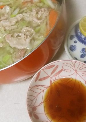 粉末だしで簡単しゃぶしゃぶ鍋-レシピのメイン写真