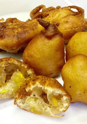 かじゅうりの天ぷら《御蔵島の伝統食》-レシピのメイン写真