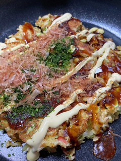 簡単!ダイエットお好み焼き-レシピのメイン写真