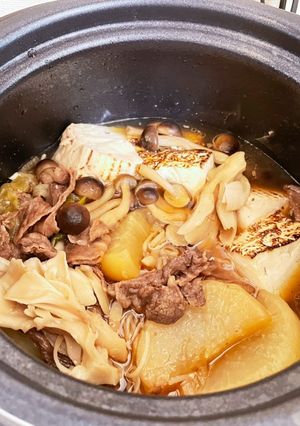 【電気圧力鍋】肉豆腐-レシピのメイン写真