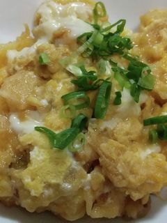 かき揚げのたまごとじ-レシピのメイン写真