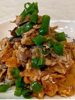 鯖缶のキムチ和え(または鯖缶のキムチ丼)-レシピのメイン写真