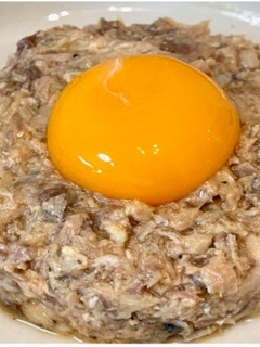 火を使わない♪鯖缶ユッケ-レシピのメイン写真