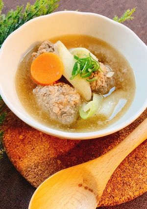栄養たっぷり！肉団子スープ-レシピのメイン写真