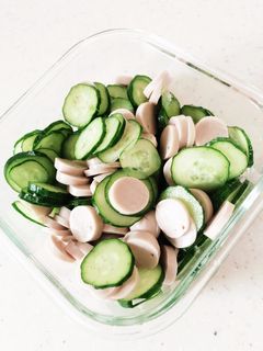 簡単!!きゅうりと魚肉ソーセージのサラダ-レシピのメイン写真