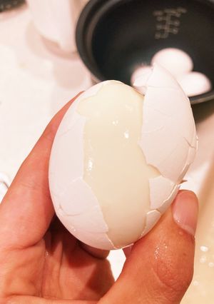 【電気圧力鍋専用】ツルっとむけるゆで卵-レシピのメイン写真