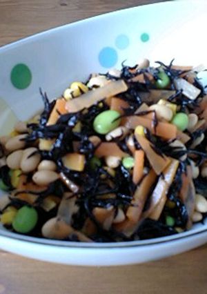 ひじきとお豆のサラダ-レシピのメイン写真