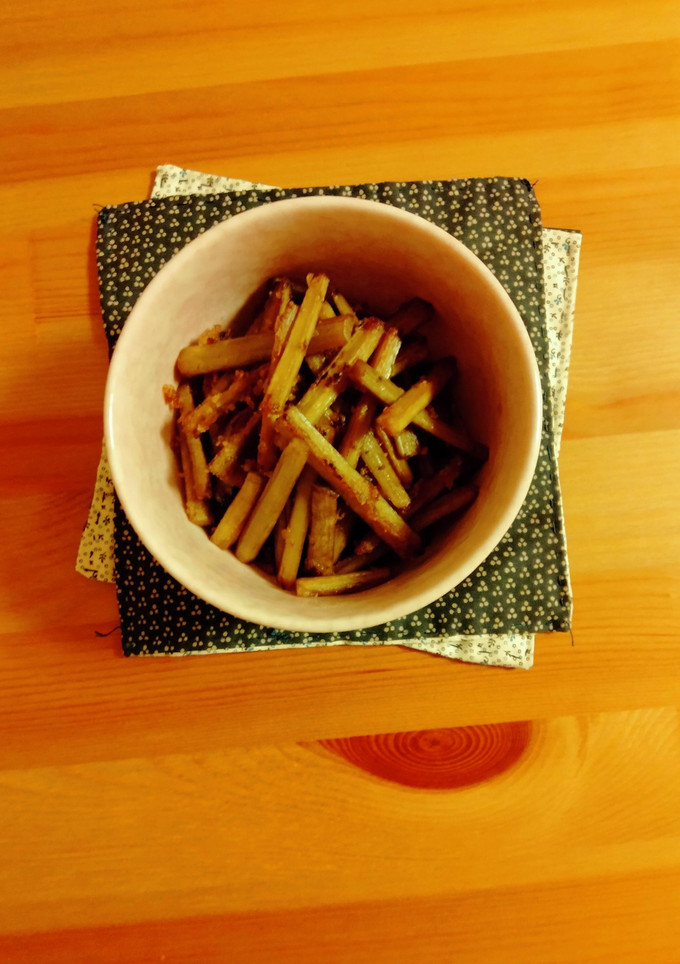 揚げてないごぼうの竜田揚げ^^;-レシピのメイン写真